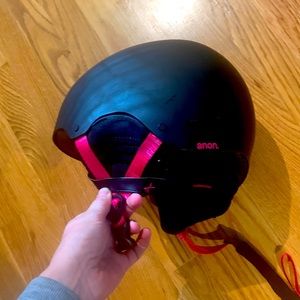 Anon snowboarding helmet, excellent condition